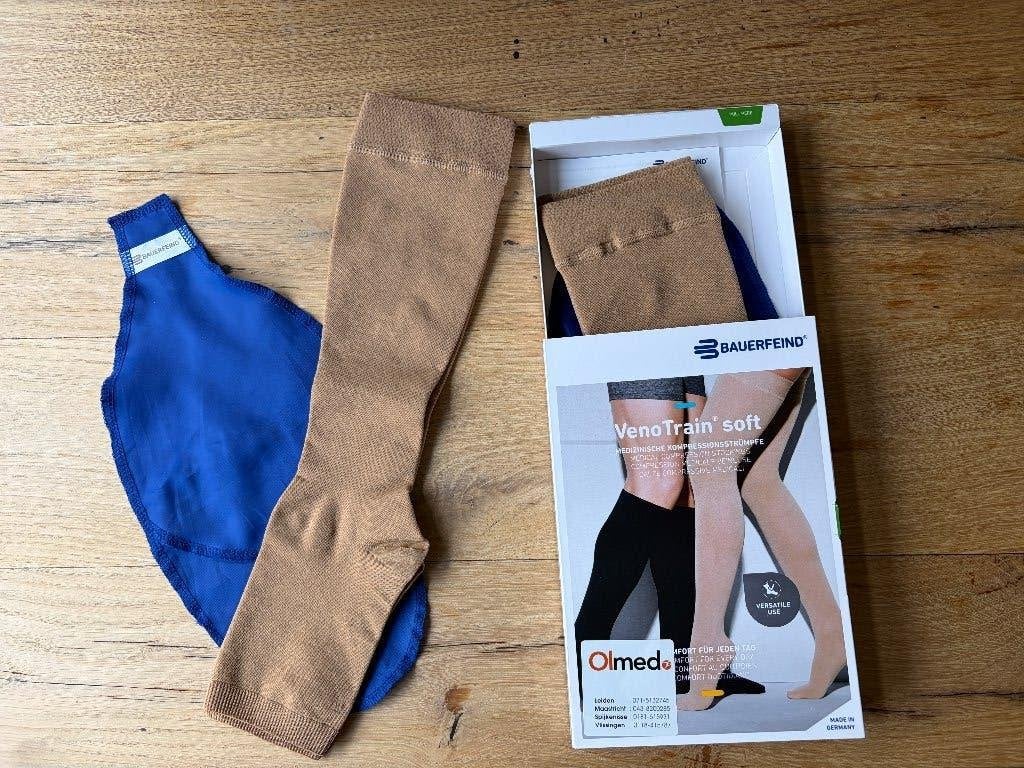 Bauerfeind VenoTrain soft compressiekous / steunkous, Diversen, Verpleegmiddelen, Ophalen of Verzenden, Nieuw
