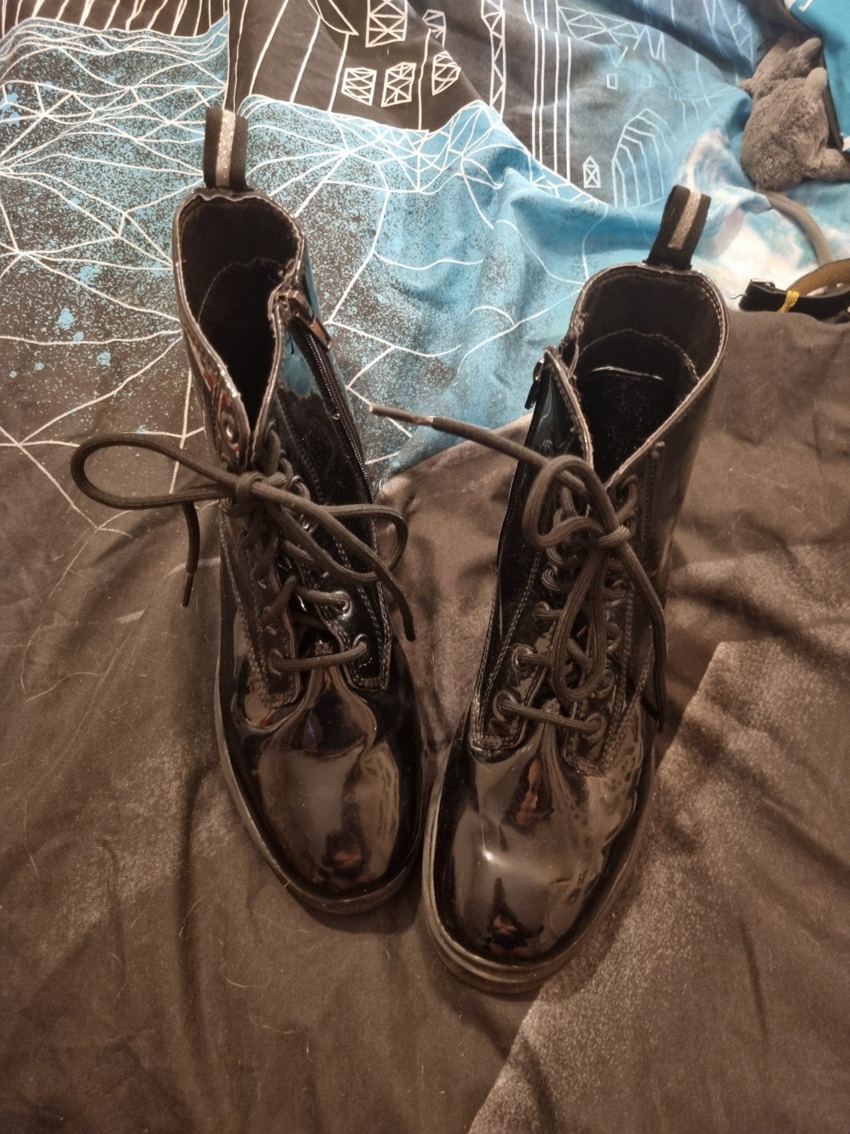 Walkx veterlaarsjes mt 39, Kleding | Dames, Ophalen of Verzenden, Zo goed als nieuw, Zwart, Sneakers of Gympen