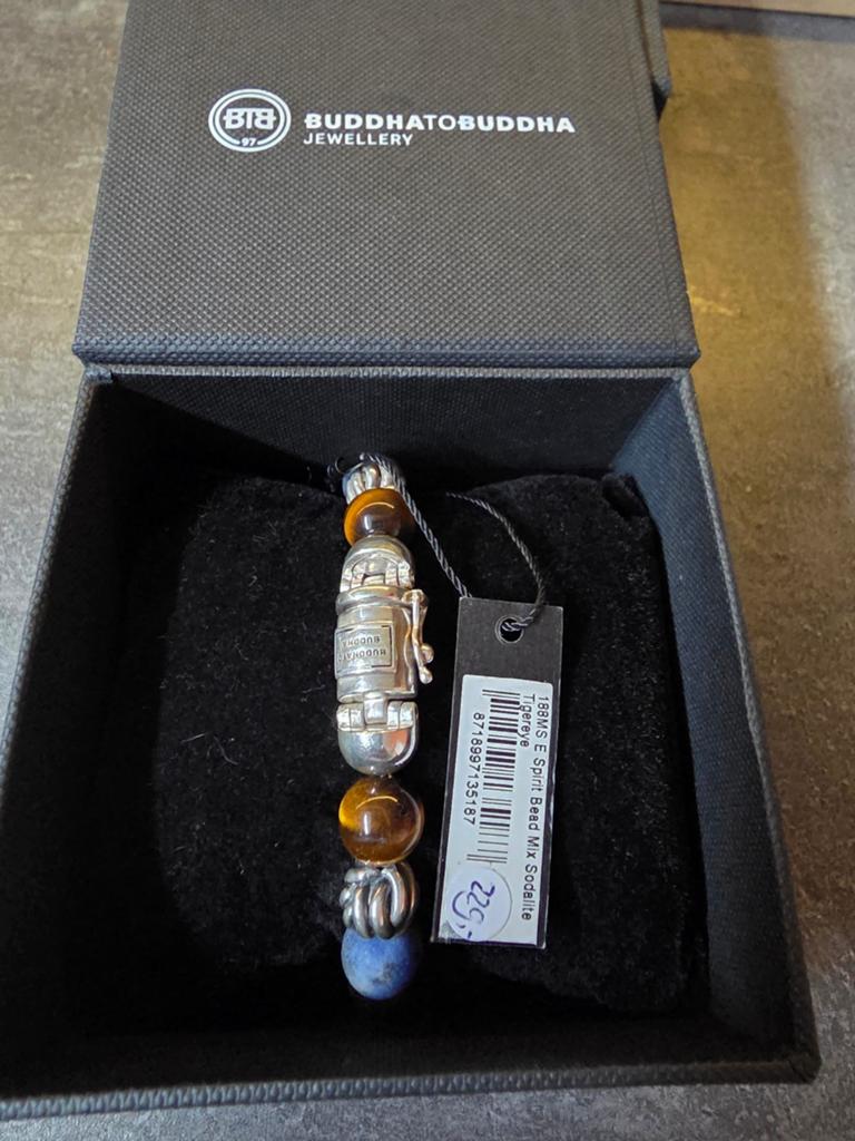 Buddha to Buddha Spirit Bead Mix Tigereye, Ophalen of Verzenden, Zo goed als nieuw, Zilver, Zilver