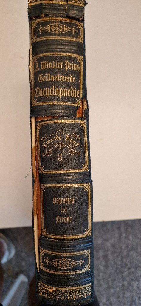Geïllustreerde Encyclopedie uit 1884 (16 delen), Boeken, Complete serie, Algemeen, Winkler Prins, Ophalen
