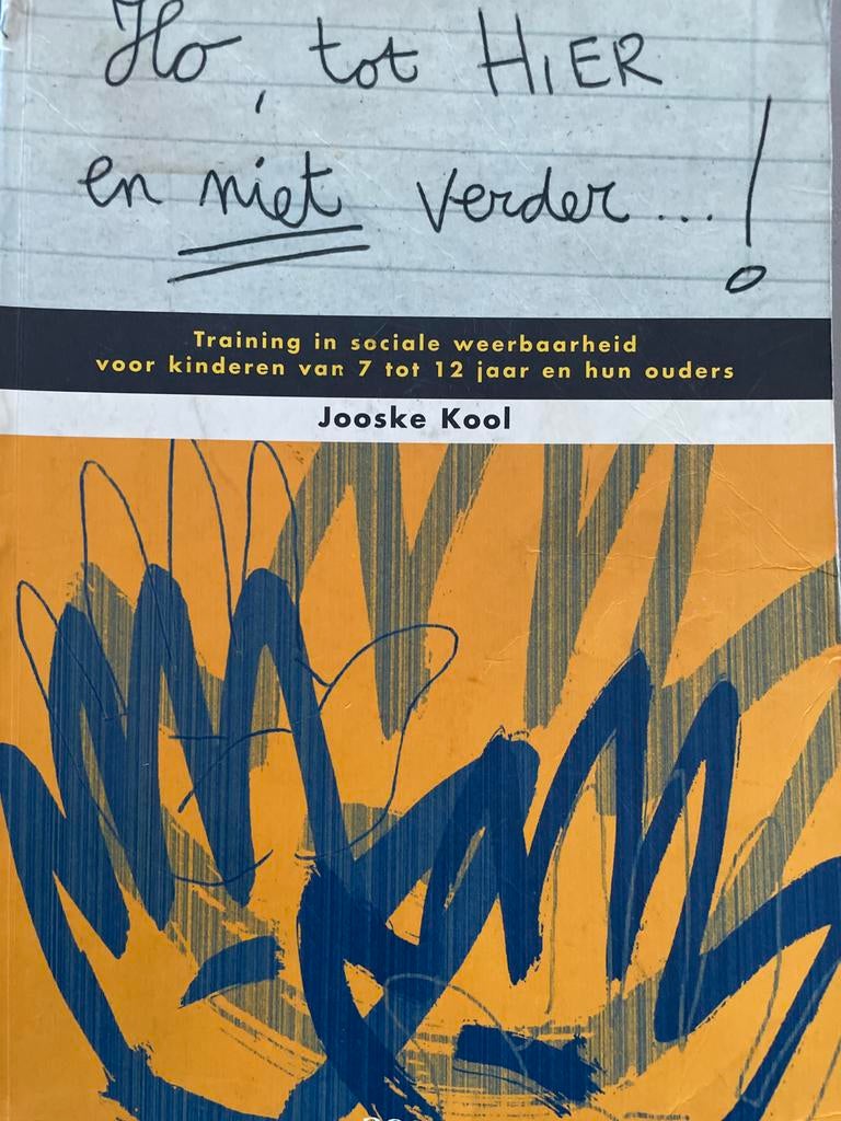 Ho, tot HIER en niet verder! - Training sociale weerbaarheid, Ophalen of Verzenden, Gelezen