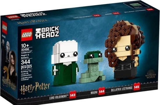 40496 LEGO BrickHeadz: Voldemort, Nagini & Bellatrix, BrickHeadz, Lego, Nieuw, Ophalen of Verzenden