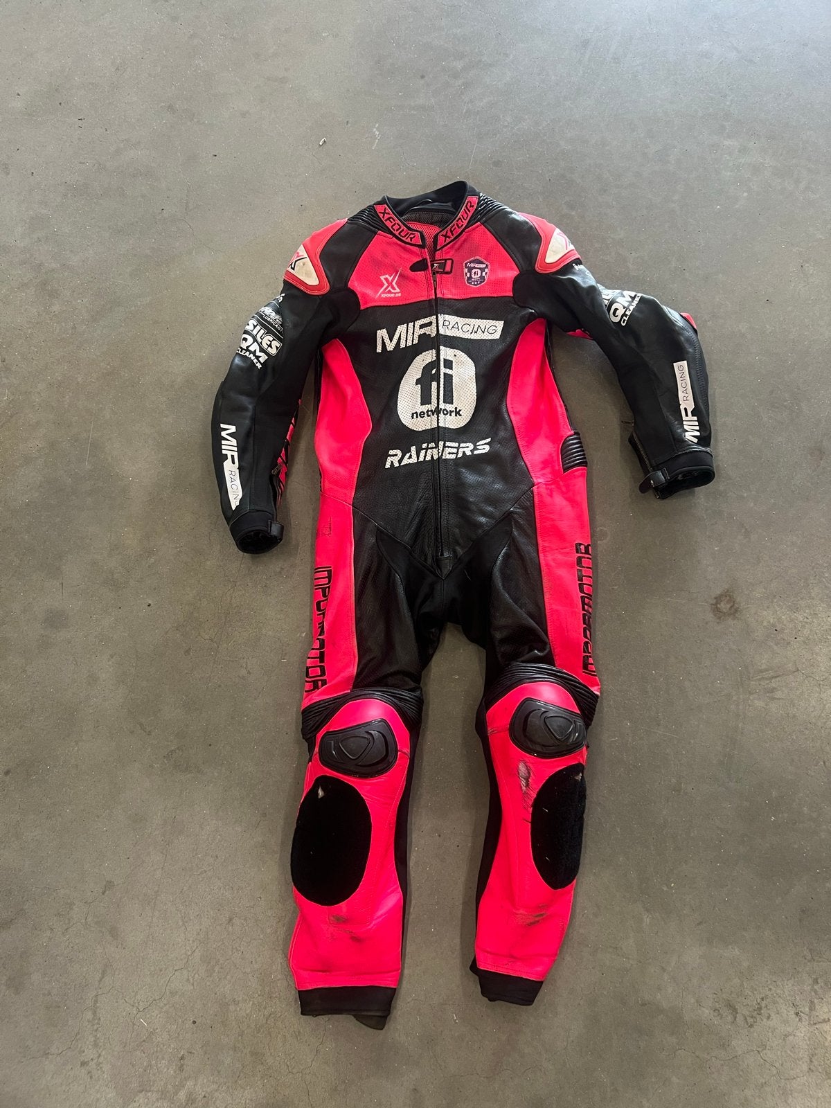 MIR Racing Leren Motor Overall - Maat 56, Verzenden, Tweedehands, Heren, Overall