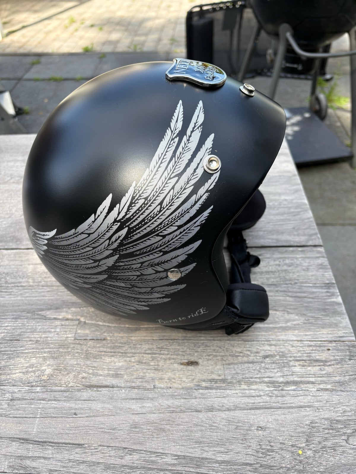 Helm zgan  ( 1 x gedragen voor foto), Overige merken, M, Heren, Jethelm