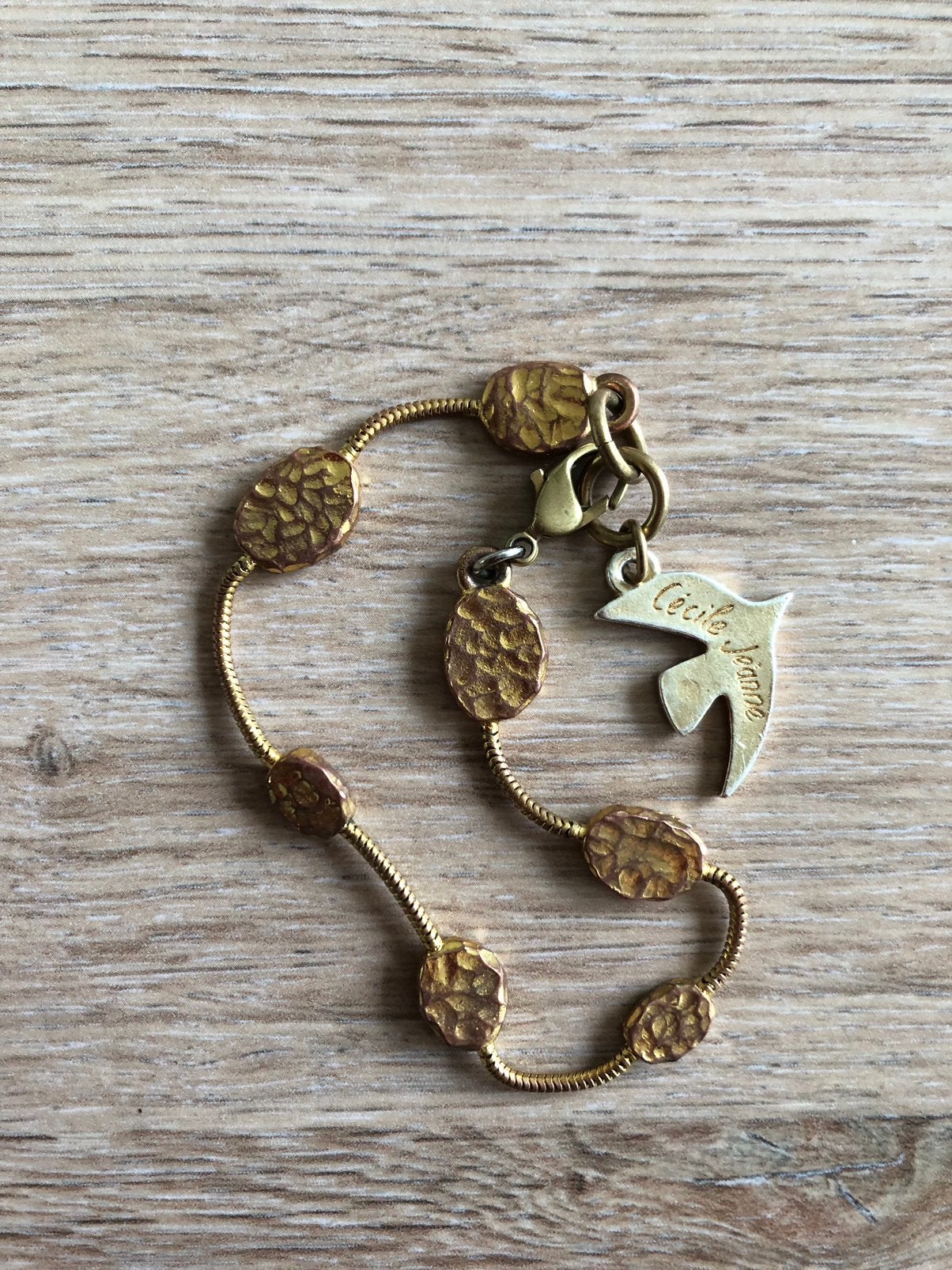 Cécile & Jeanne, Verzenden, Zo goed als nieuw, Goud, Overige materialen