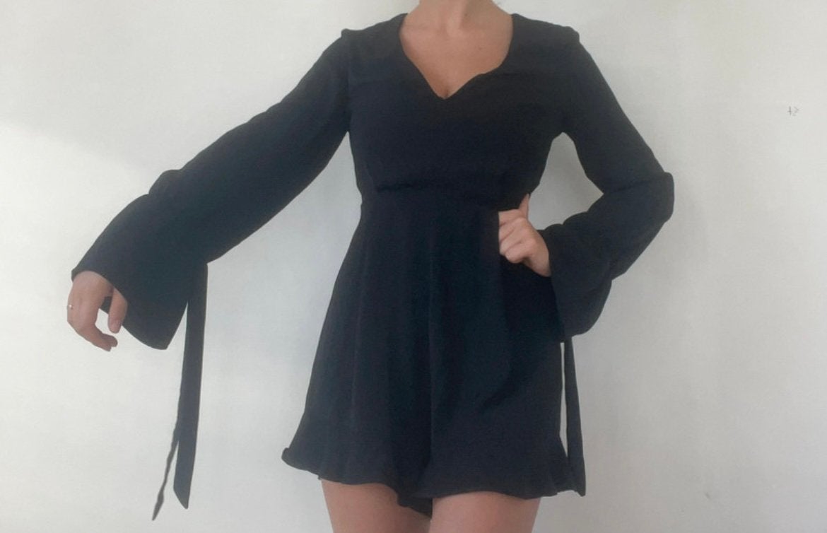 Playsuit Loavies, Ophalen of Verzenden, Zo goed als nieuw, Maat 36 (S), Zwart