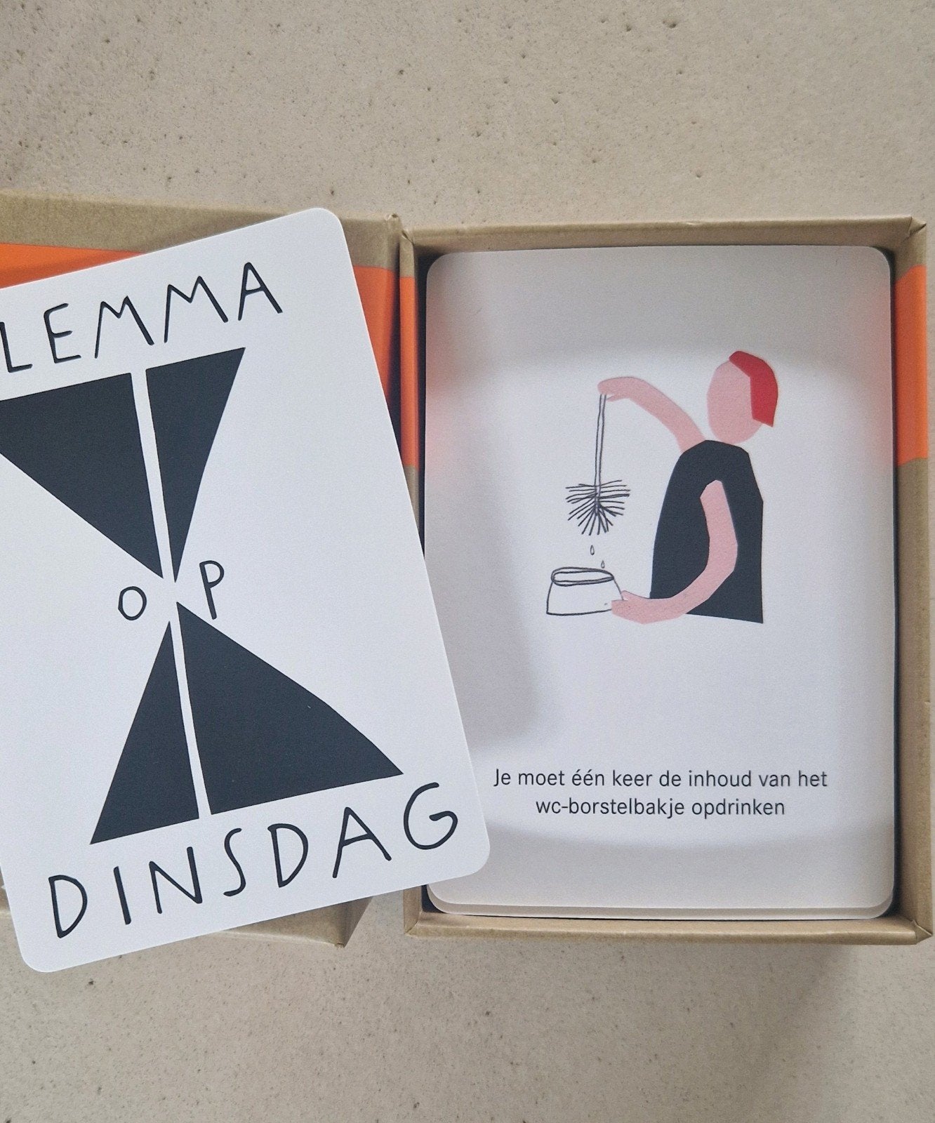Het Grote Dilemma op Dinsdag Spel • Zo goed als nieuw, Drie of vier spelers, Ophalen of Verzenden, Zo goed als nieuw, Dilemma op Dinsdag