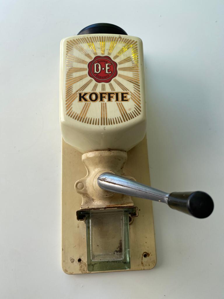 Originele Douwe Egberts wandkoffiemolen, oud, Ophalen of Verzenden