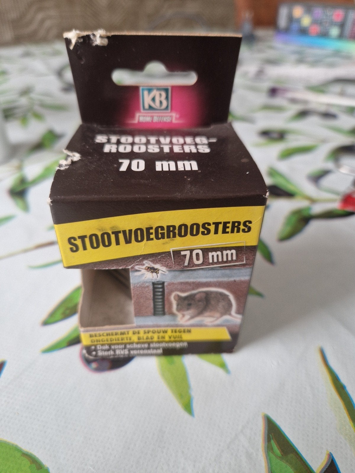 KB Stootvoegroosters 70 mm - Ongedierte wering, Ophalen of Verzenden, Nieuw