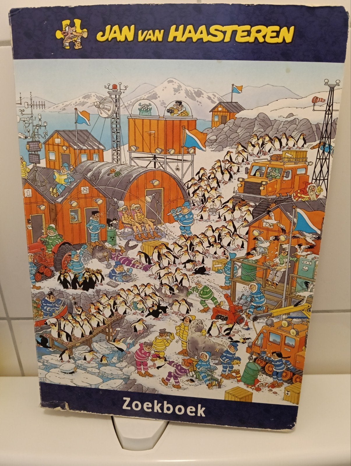 Groot ZOEKBOEK Jan van Haasteren, Ophalen of Verzenden, Minder dan 500 stukjes