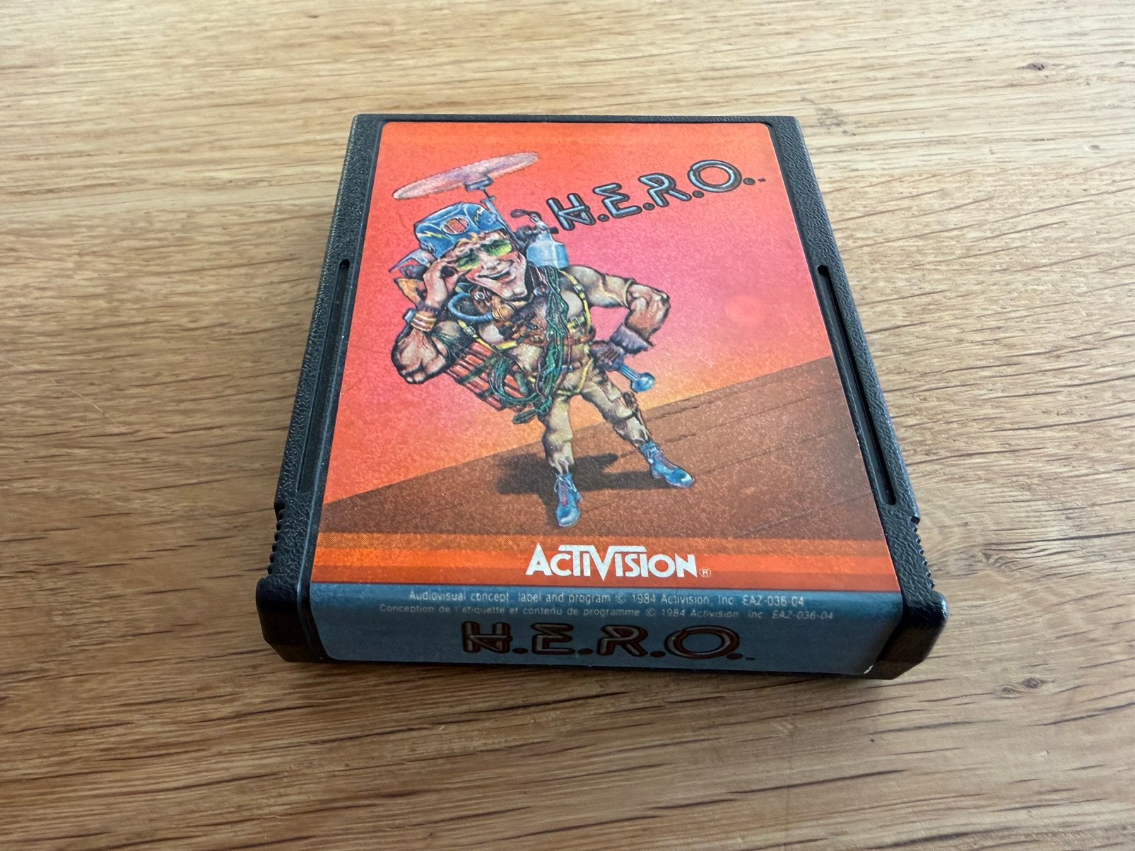 H.E.R.O. Atari 2600, Avontuur en Actie, 1 speler, Ophalen of Verzenden, Zo goed als nieuw