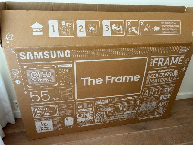 Samsung The Frame TV, Ophalen, QLED, 50 Hz, Zo goed als nieuw