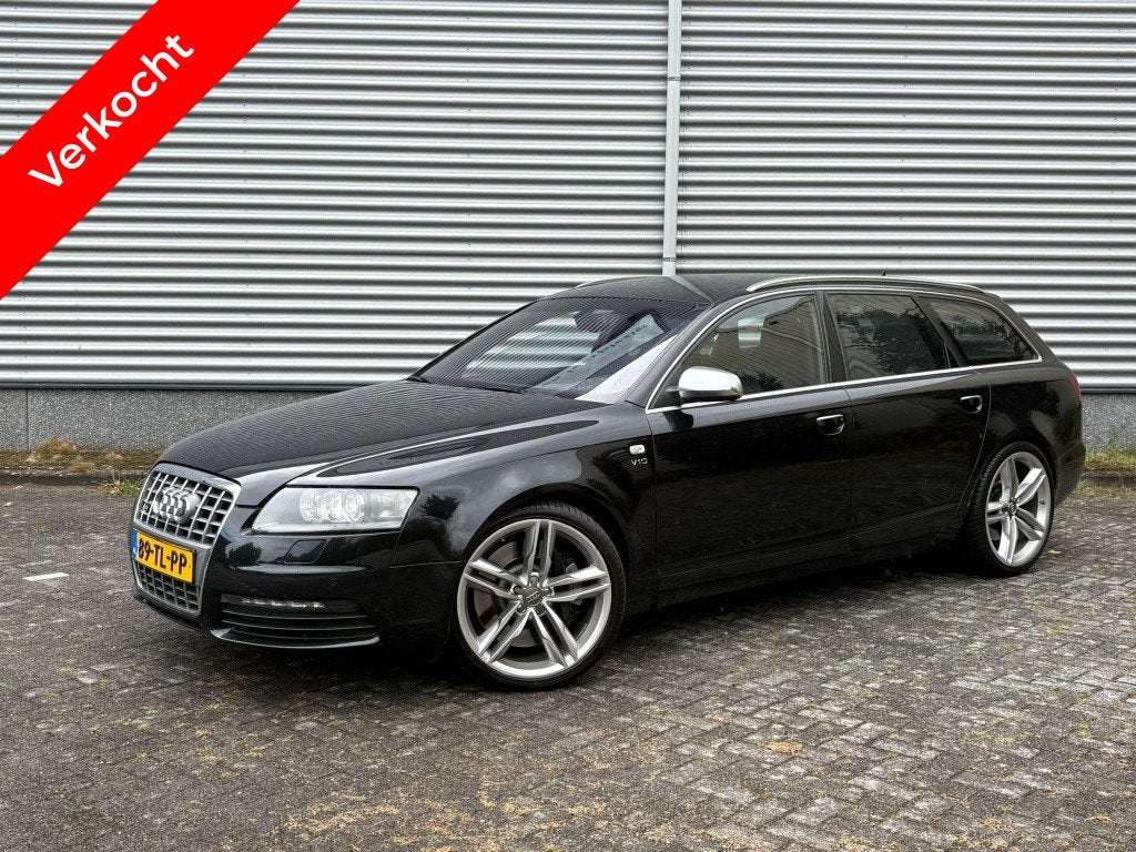 Audi S6 Avant 5.2 FSI V10 Pro Line Quattro Camera Trekhaak, Auto's, Automaat, Gebruikt, Zwart, 5204 cc