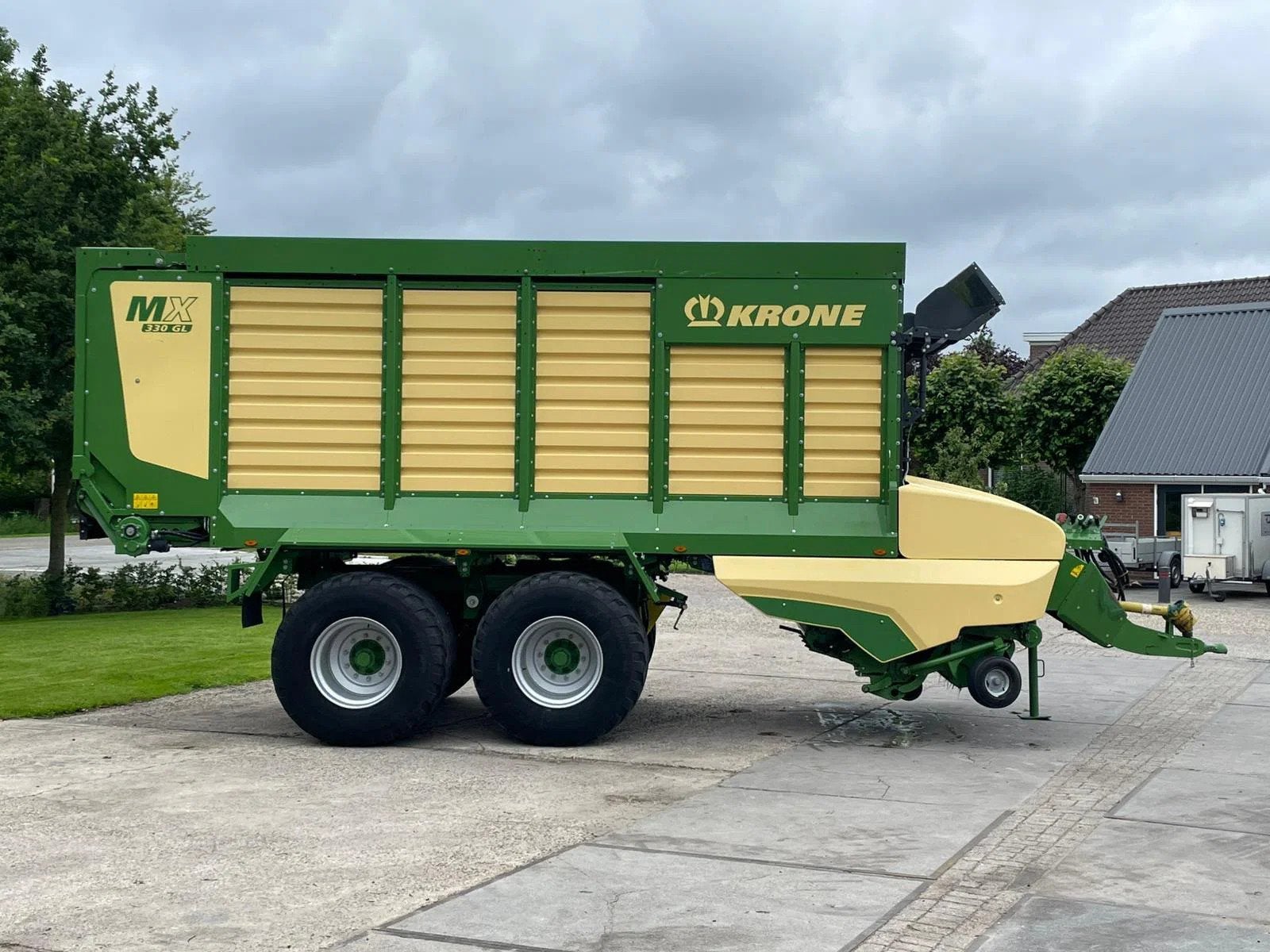 Krone MX 330 GL Ladewagen 129 uur! Opraapwagen NIEUW STAAT S, Overige, Oogstmachine