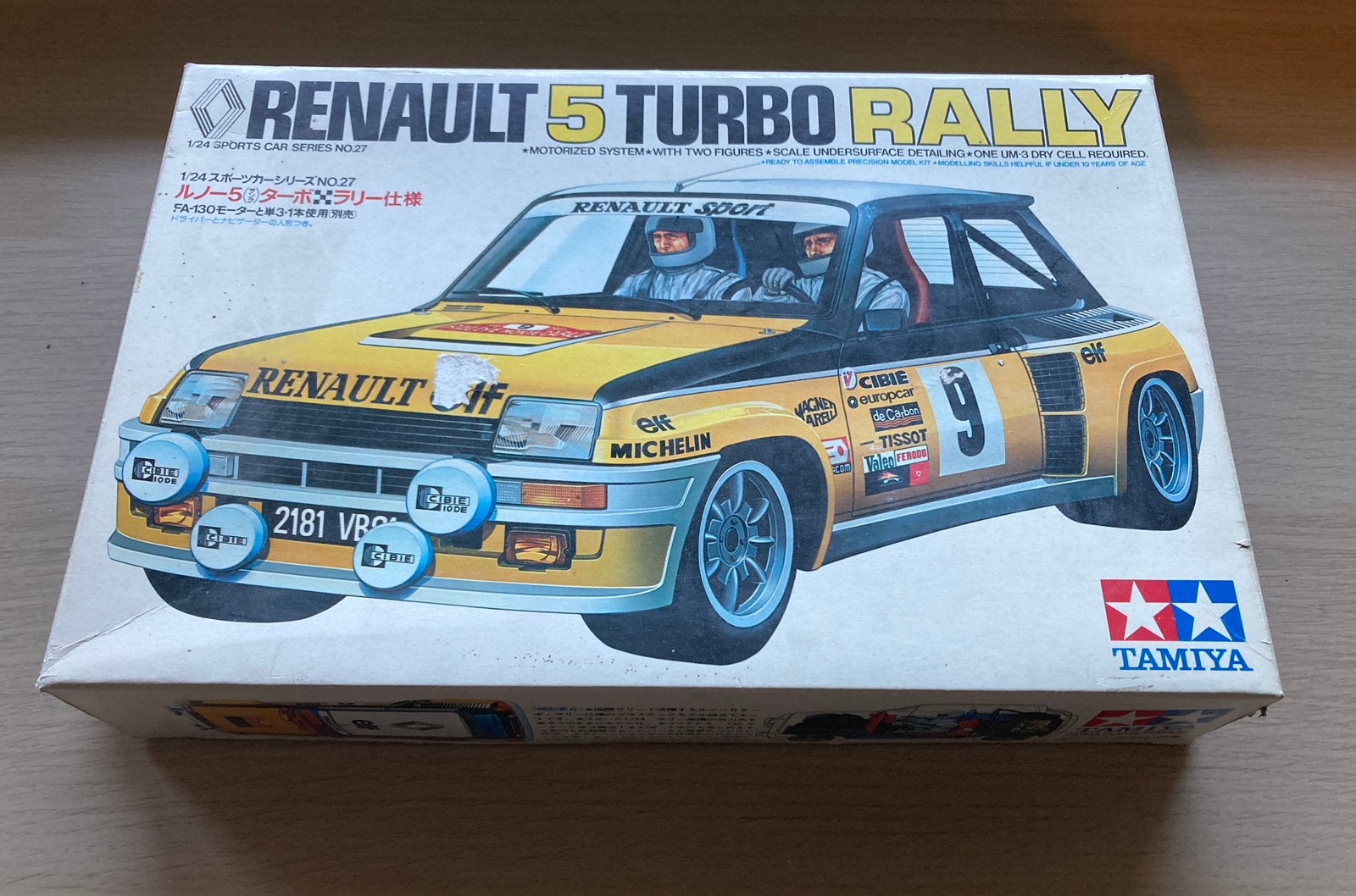 Tamiya Renault 5 rally 1982. Nu afgeprijsd voor €25, Auto, Groter dan 1:32, Nieuw, Ophalen of Verzenden