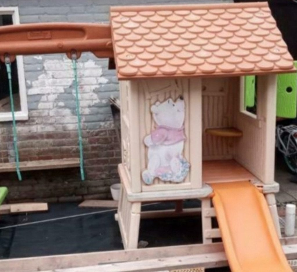 Leuk speeltoestel van winnie the pooh, Ophalen, Gebruikt, Schommel