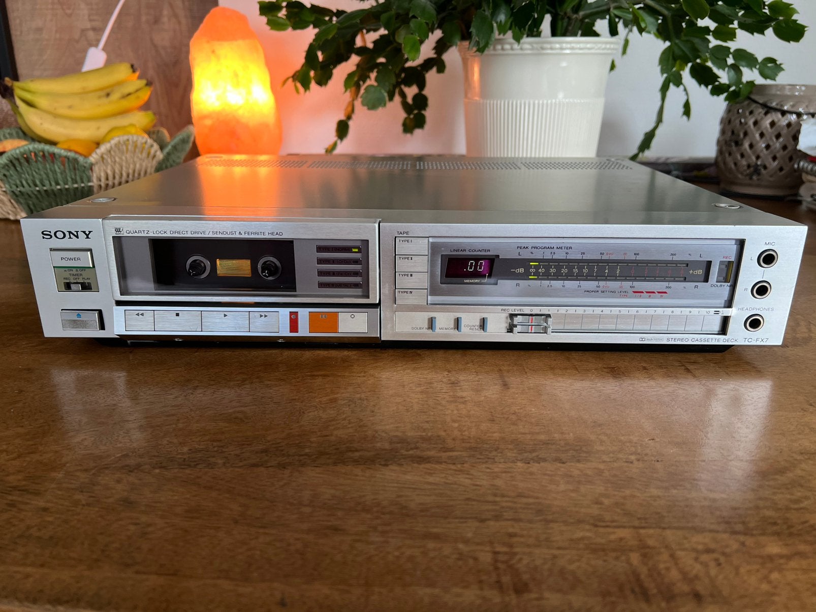 Sony TC-FX7 cassettedeck, Ophalen of Verzenden, Enkel, Sony, Tiptoetsen