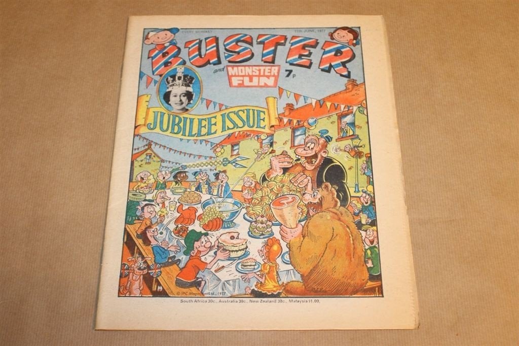 Buster and Monster Fun - Juibilee Issue 1977, Eén stripboek, Ophalen of Verzenden, Zo goed als nieuw