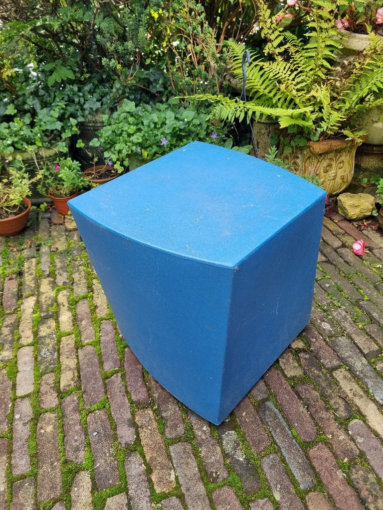 Design bijzettafel kruk Steelmobil Boom Emilio Nanni, Minder dan 45 cm, Gebruikt, Rond, Ophalen of Verzenden