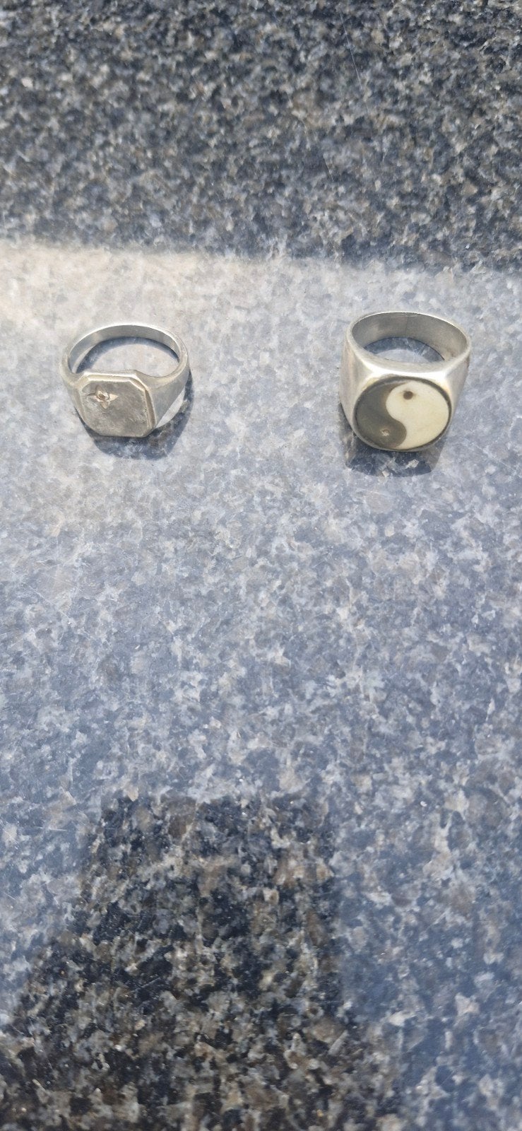 Zilveren Ringen - Set van Twee, Verzenden