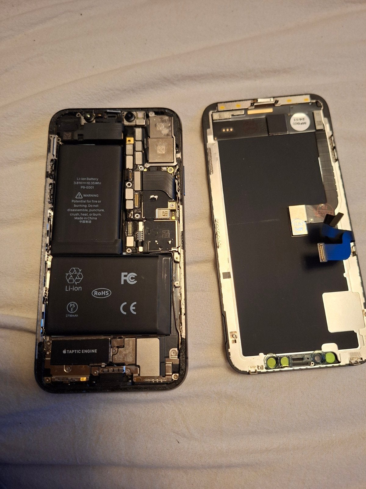 iPhone X voor onderdelen - scherm defect, Ophalen of Verzenden, Niet werkend, Overige typen, Apple