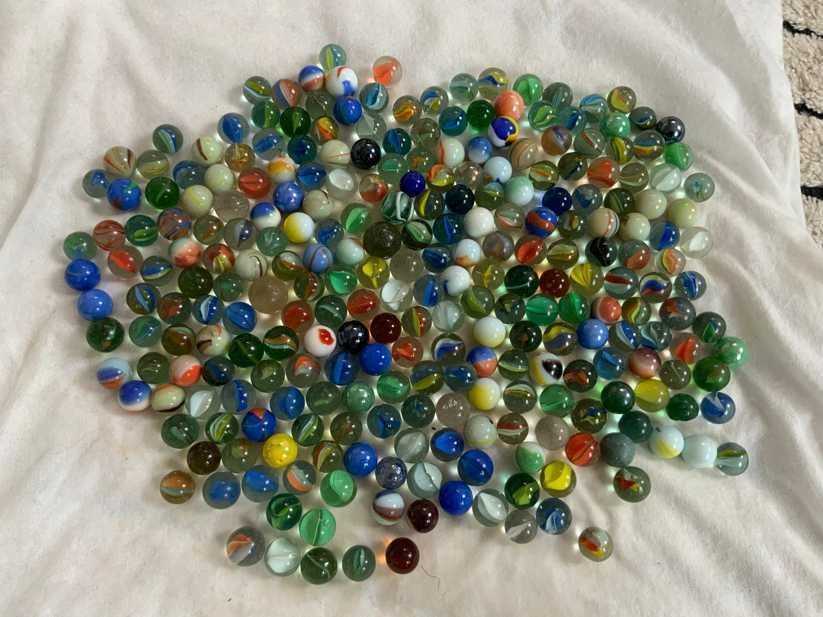 Leuke partij gemixte vintage knikkers voor kinderen, Ophalen of Verzenden, Gebruikt, Jongen of Meisje