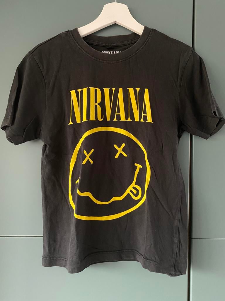 Nirvana T-shirt, maat xs, Ophalen of Verzenden, Zo goed als nieuw, Maat 46 (S) of kleiner