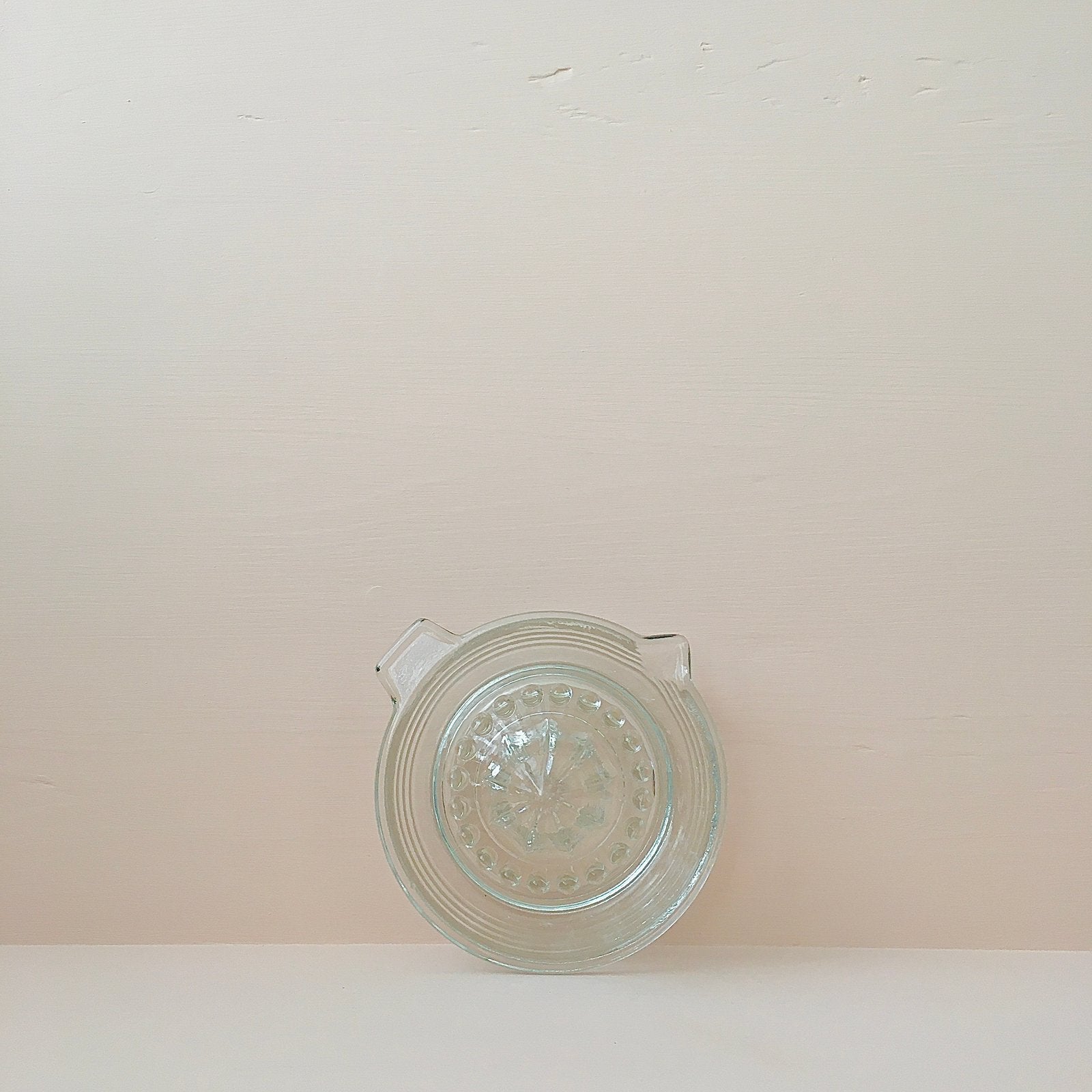 Puntgave Franse citruspers van dik doorzichtig glas, Ophalen of Verzenden