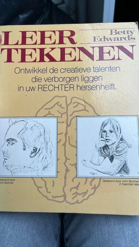 Leer tekenen  Betty Edwards, Ophalen of Verzenden, Zo goed als nieuw, Boek of Gids