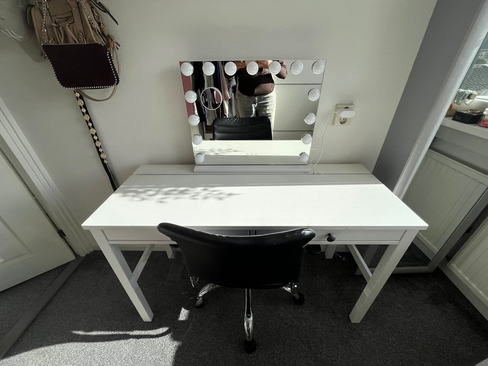Sidetable/bureau, Huis en Inrichting, Gebruikt, Minder dan 100 cm, Hout, 50 tot 100 cm