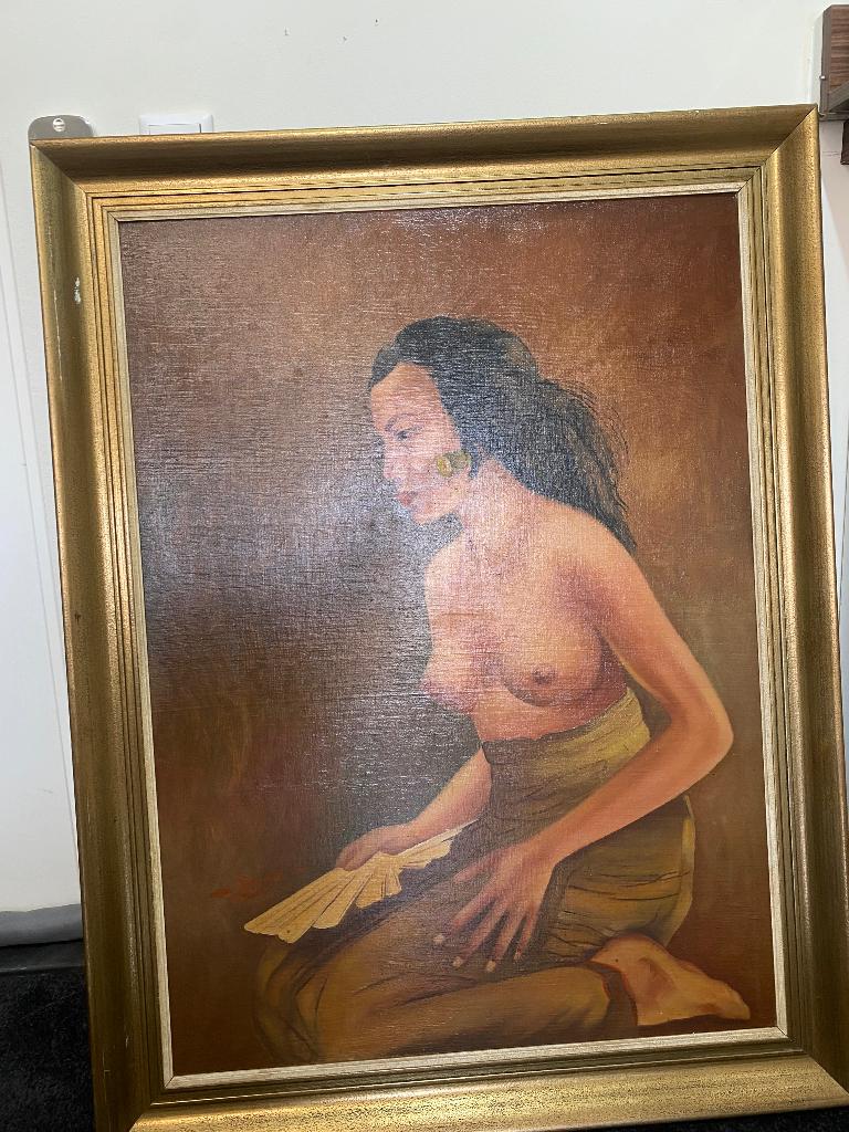 Hasim Indonesische schilderij, Ophalen of Verzenden