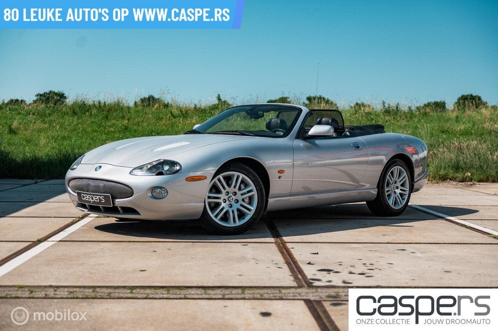 Jaguar XKR 4.2 V8 Convertible, Auto's, Jaguar, Achterwielaandrijving, Gebruikt, Cabriolet, 4 stoelen