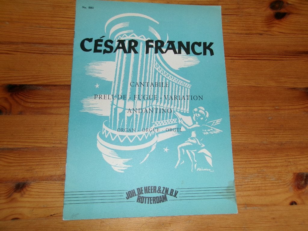 Cesar franck, Gebruikt, Zang, Klassiek, Ophalen of Verzenden