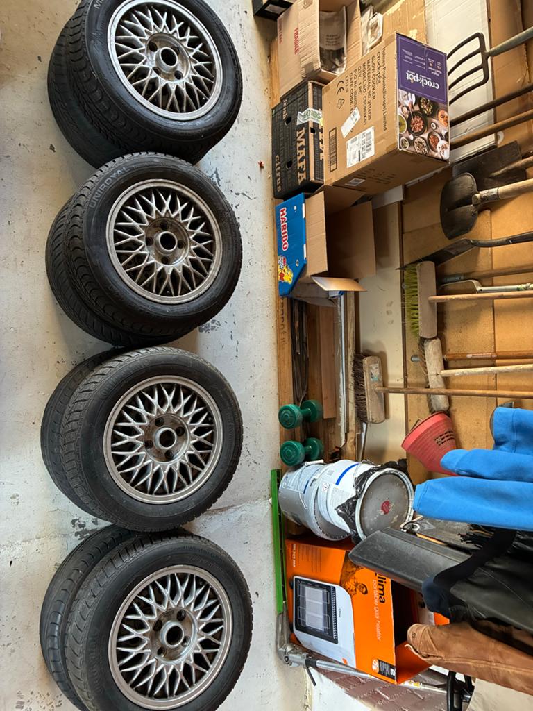 BBS 14 inch velgen voor Audi 80 en Audi 100, Auto-onderdelen, Banden en Velgen, Ophalen, 14 inch, Gebruikt, Velg(en)