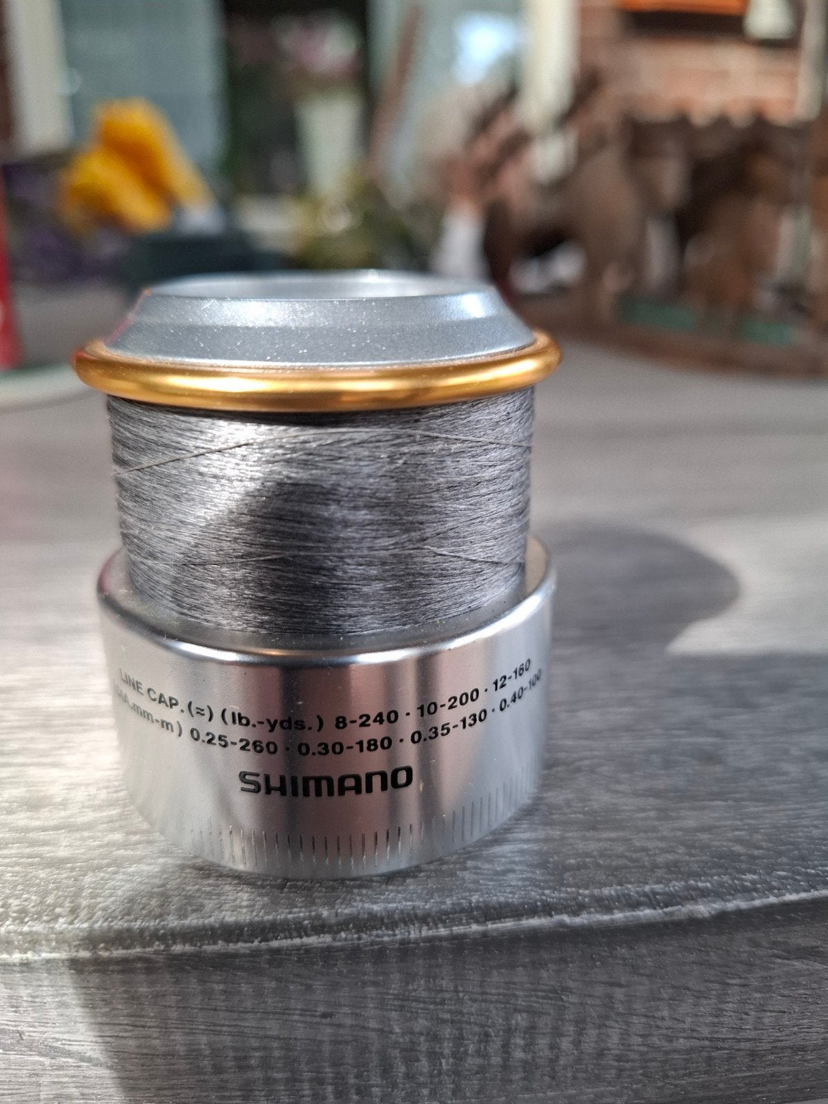 Shimano Technium 4000MgS Molen Spoel, Ophalen of Verzenden, Gebruikt, Molen