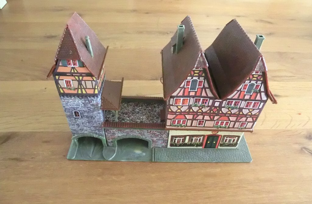 Faller 1711 Museumshop combi kit H0, Hobby en Vrije tijd, Overige merken, Gebruikt, Gelijkstroom of Wisselstroom, Wagon