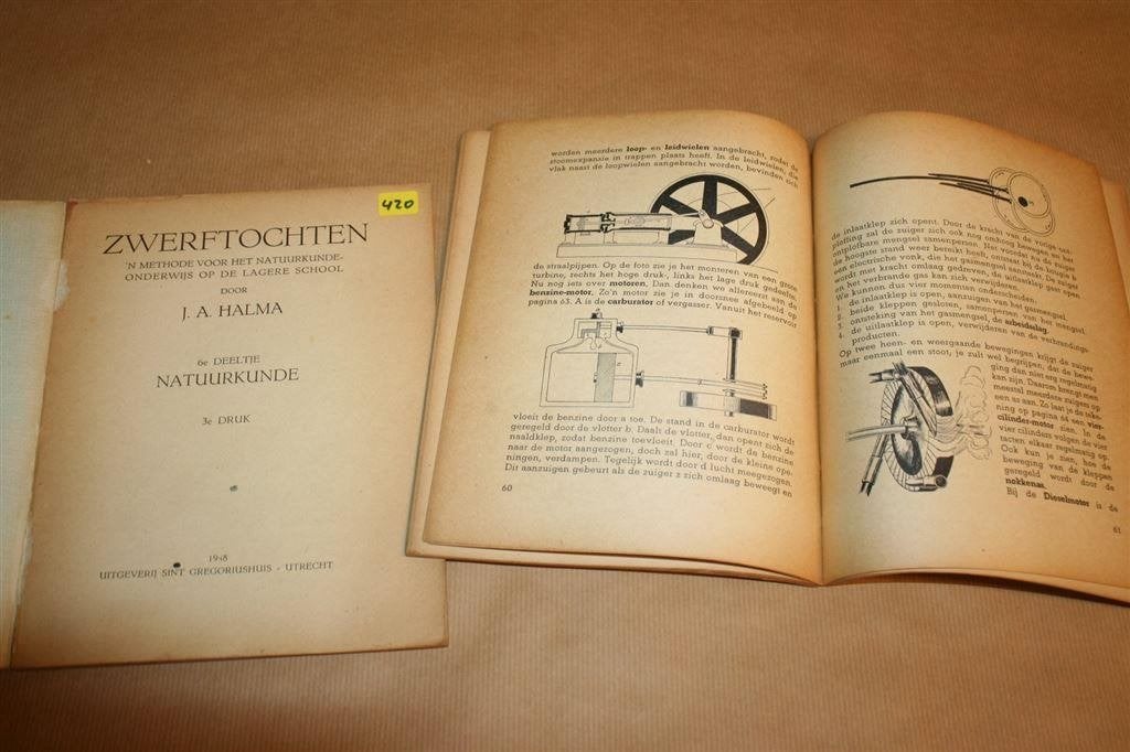Zwerftochten deel 6 en 7 - 1949, Ophalen of Verzenden, Gelezen
