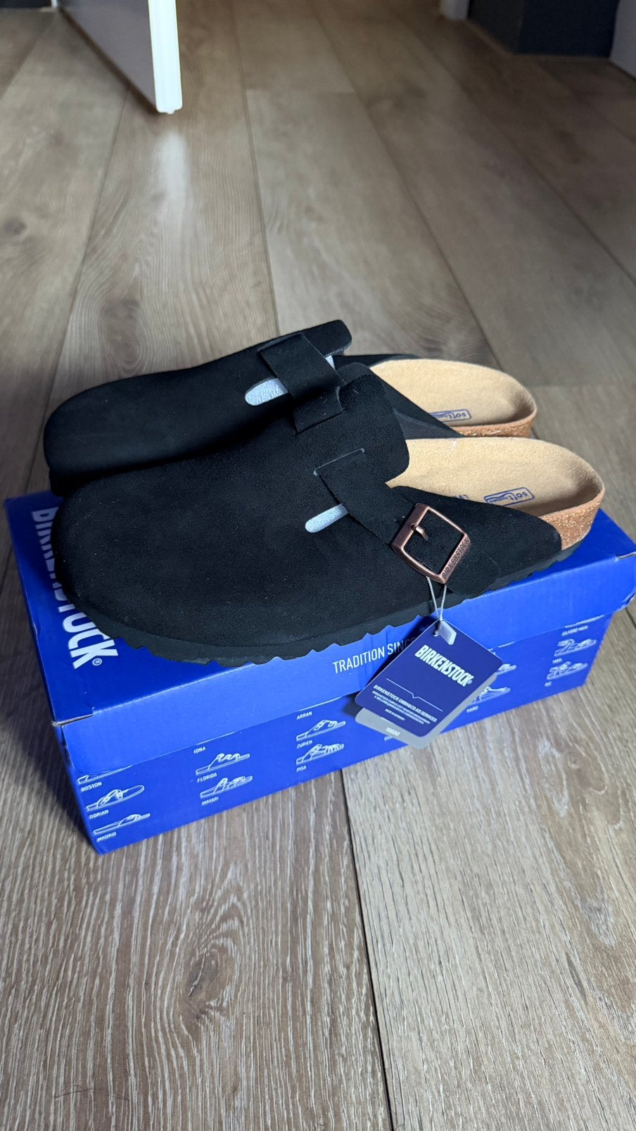 Birkenstocks Zwart (40), Klompen, Zwart, Nieuw, Ophalen of Verzenden