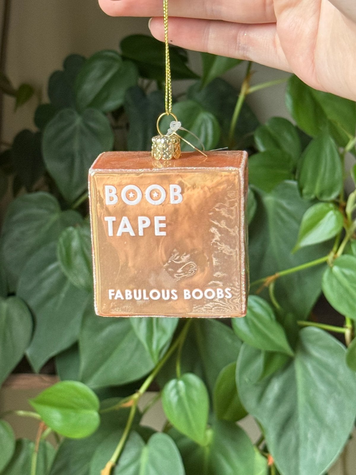 Vondels boob tape kersthanger ornament, Ophalen, Nieuw