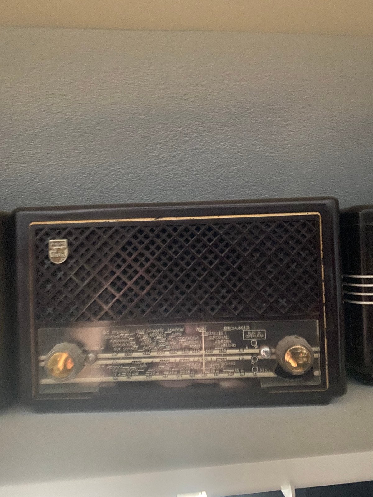 Oude Philips radio, Antiek en Kunst, Verzenden