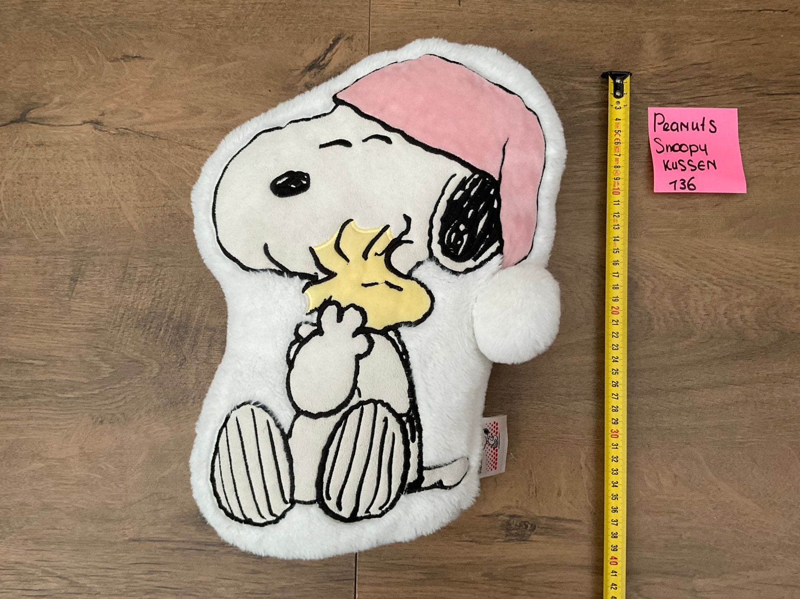 Nieuw zgan Peanuts en Woodstock Snoopy kussen pluche, Ophalen, Snoopy, Nieuw, Gebruiksvoorwerp