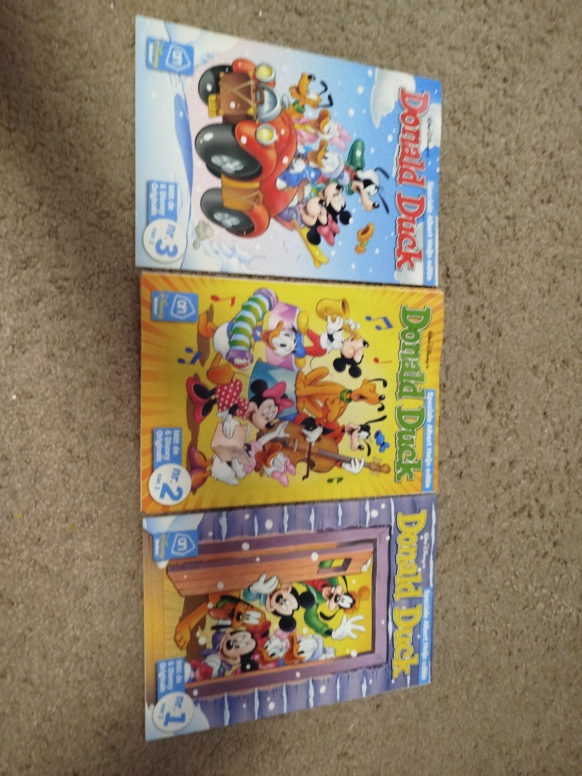 prachtige Donald Duck speciale Albert Heijn editie 1,2 en 3, Gelezen, Europa, Ophalen of Verzenden, Meerdere comics