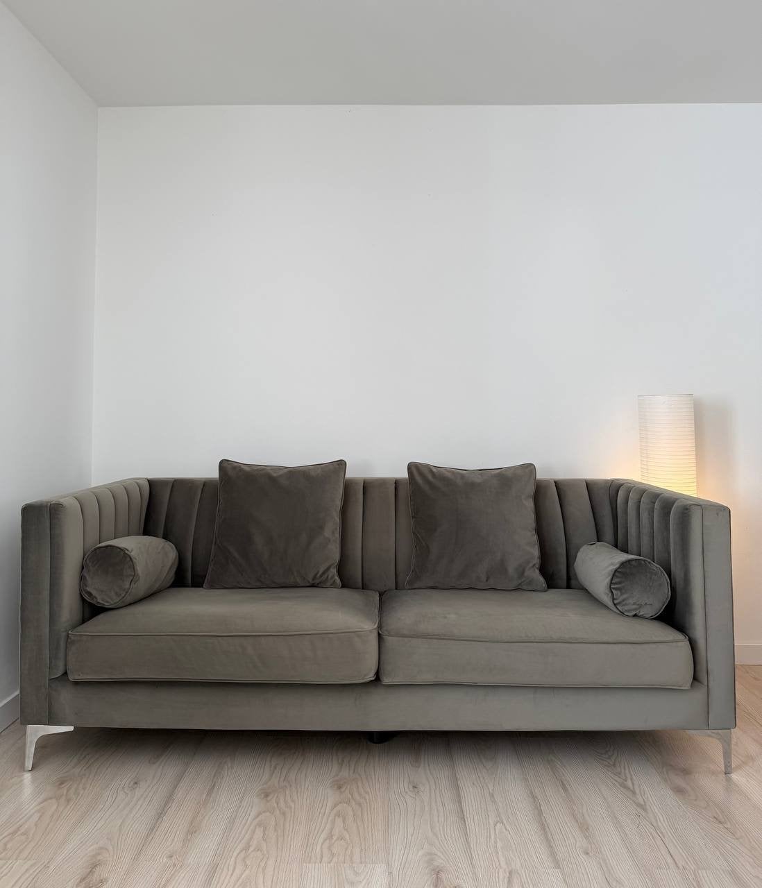 Riviera Maison velvet bank, Driepersoons, 75 tot 100 cm, Ophalen of Verzenden, Zo goed als nieuw
