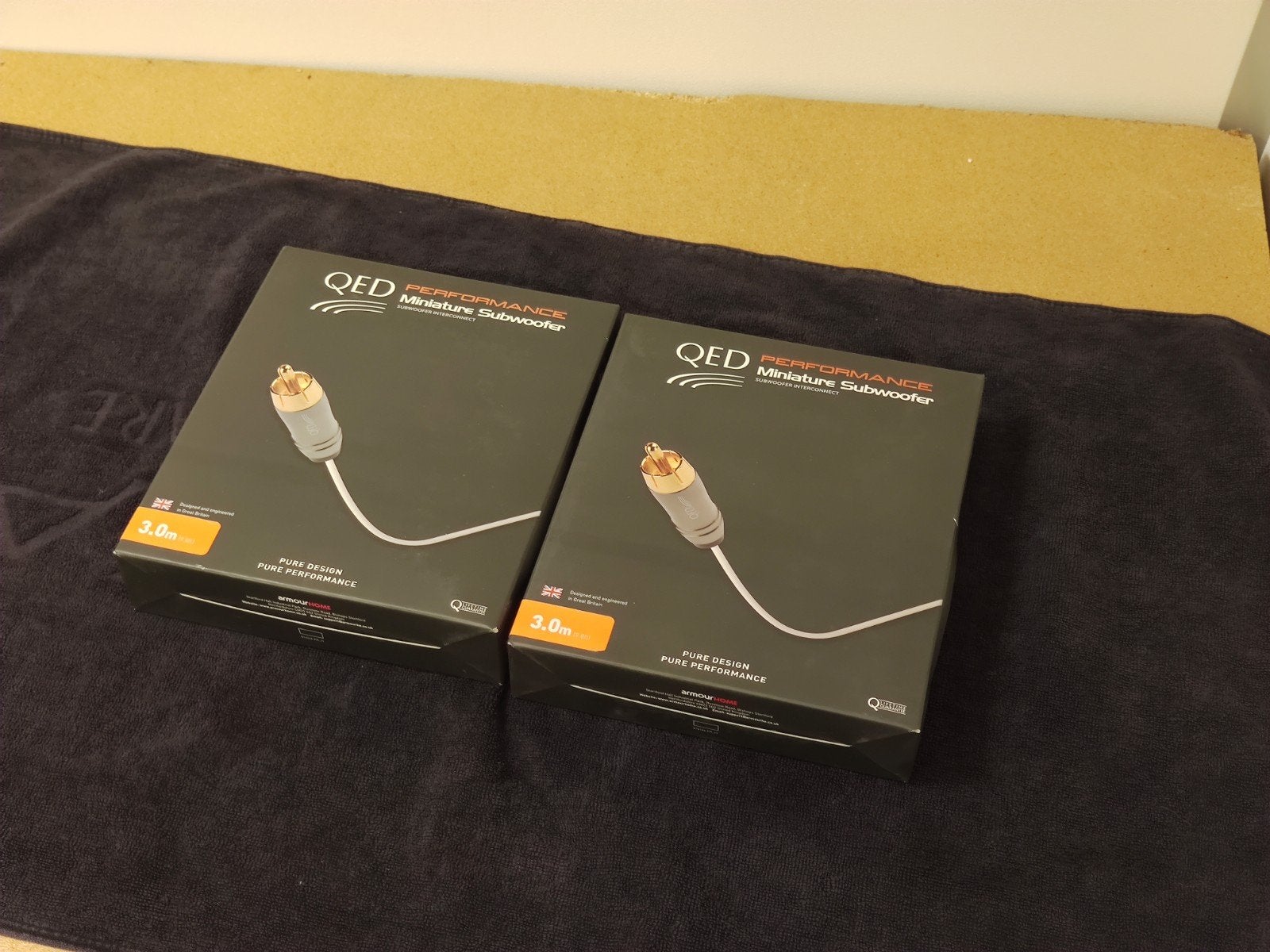 QED Performance Miniature Subwoofer Cable. subwoofer kabel, Ophalen, 2 tot 5 meter, Luidsprekerkabel