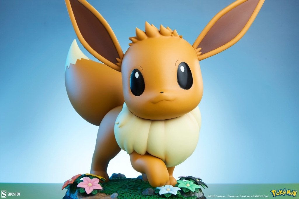 Sideshow Pokémon Life-Size statue Eevee, West Campus 1 76863 Herxheim (DE), Beeldje, Replica of Model, Heo GmbH, Nieuw