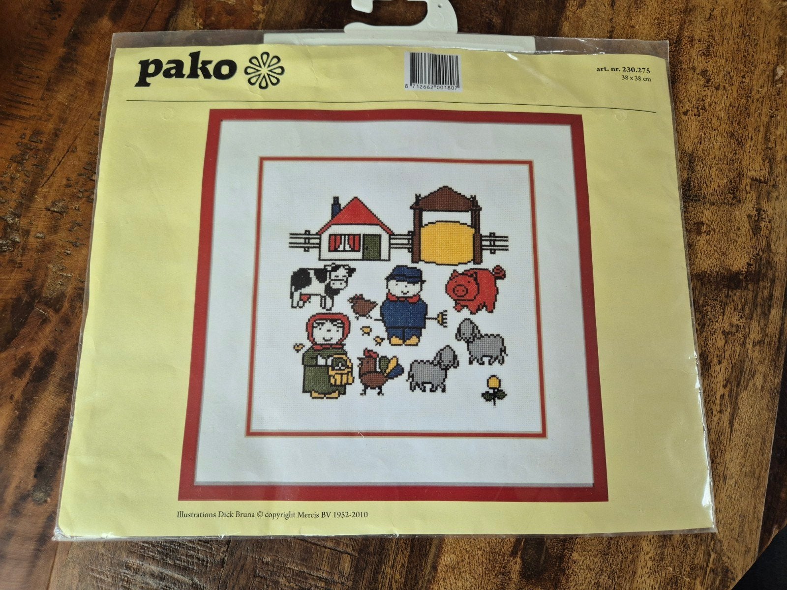 Compleet borduurpakket Dick Bruna, Ophalen of Verzenden, Borduurpakket