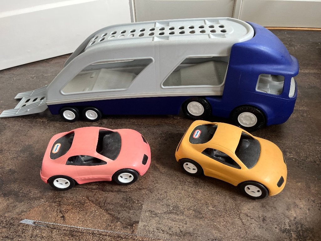 Auto Transporter – Vrachtwagen met twee auto’s, Ophalen, Gebruikt