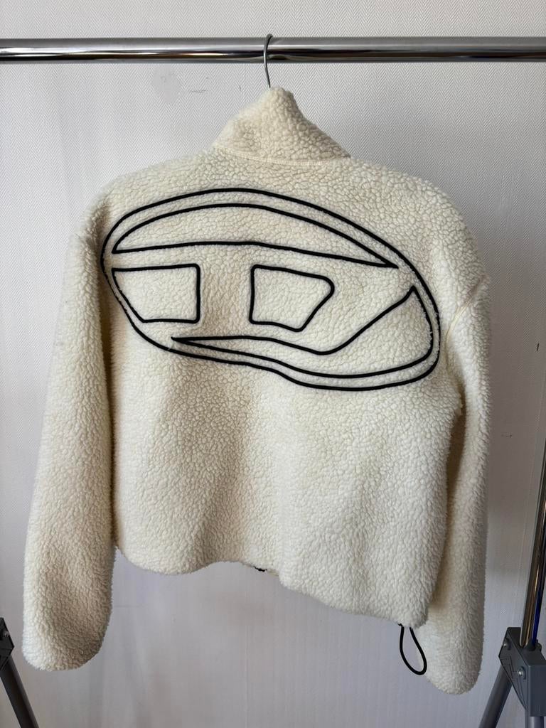 Diesel vest, Kleding | Dames, Truien en Vesten, Ophalen of Verzenden, Zo goed als nieuw, Maat 36 (S), Wit