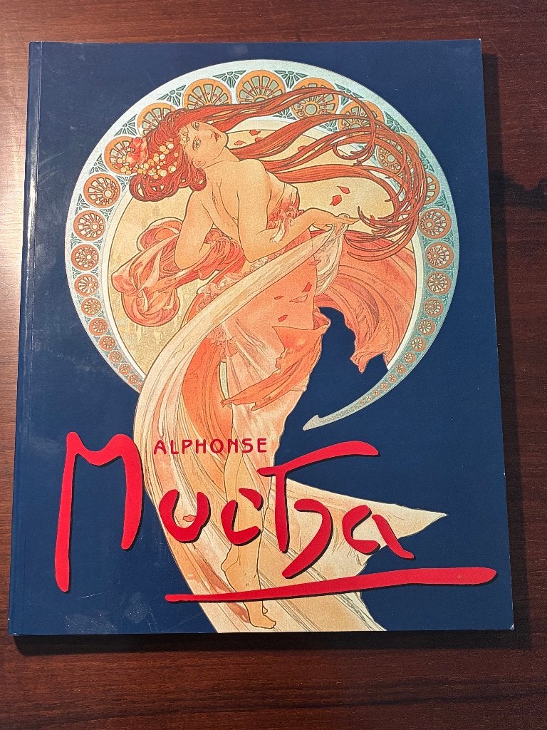 Kunstboek - Alphonse Mucha (2001), Gelezen, Schilder- en Tekenkunst, Sarah Mucha, Ophalen of Verzenden