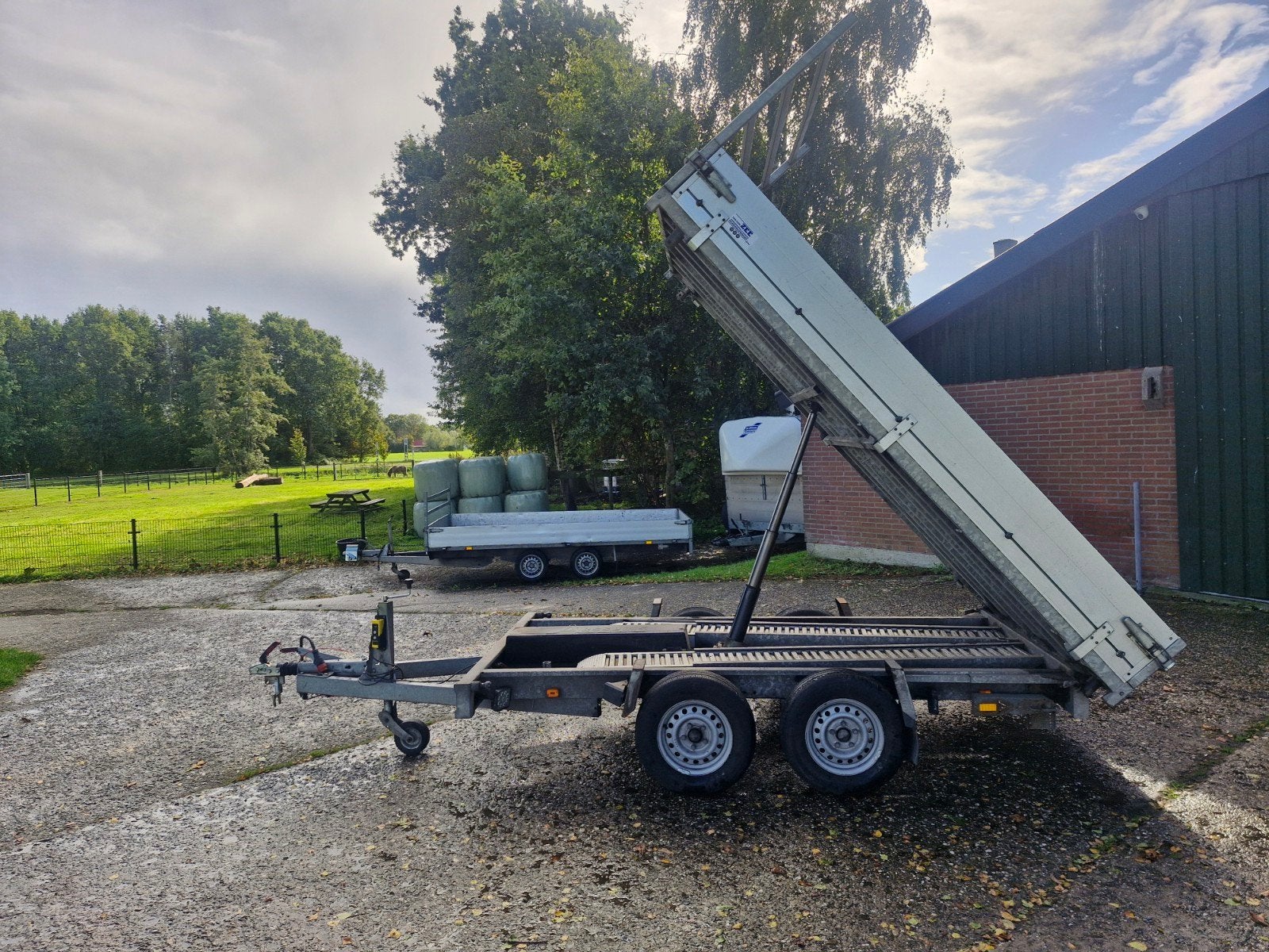 Anssems 3 zijdige elektrische kieper 2500kg, Ophalen, Anssems, -, -